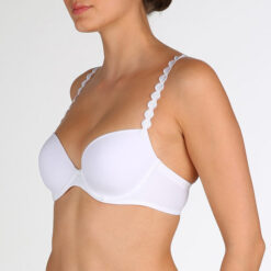 Marie Jo L'Aventure Tom Padded Bh Round Shape Hvid Frasiden