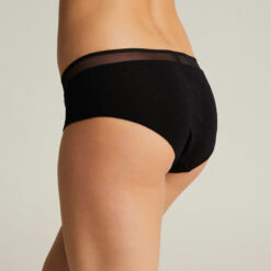 femilet juliana uld pants sort bagfra