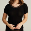femilet juliana uld t shirt sort