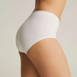 femilet debbie midi trusse hvid bagfra