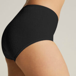 femilet debbie midi trusse sort bagfra