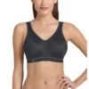 anita light & firm sports bh uden bøjle sort