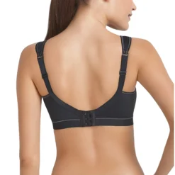 anita light & firm sports bh uden bøjle sort