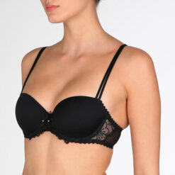 Marie Jo Jane Balconette Bh med fyld sort Frasiden