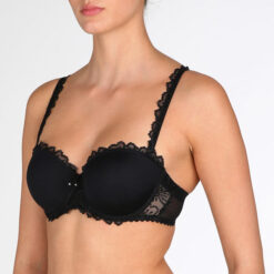 Marie Jo Jane stropløs Bh sort Frasiden