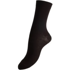 kt strømper ankel strømpe i uld brun