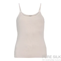 lady avenue strikket silke camisole m. smal strop skin