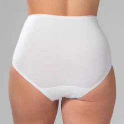 trofe bamboo maxi 2 pack hvid bagfra