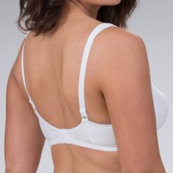 trofe helene formpresset bh m. proteselomme hvid bagfra