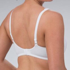 trofe livia protese blonde bh u. bøjle hvid bagfra