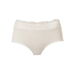 Trofe Midi M. Blonde Kant 2-Pack Offwhite