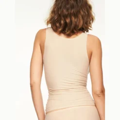 chantelle soft stretch tank top nude