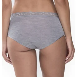 mey uldsilke panty m. blonde grey melange bagfra