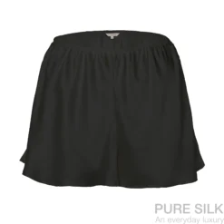 lady avenue ren silke shorts sort