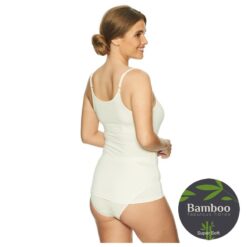 Lady Avenue Bambus Camisole m. Smal Strop Offwhite Bagfra