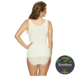 Lady Avenue Bambus Lace Tank Top M. Bred Strop Offwhite Bagfra