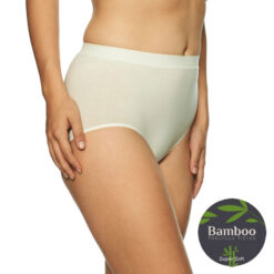 Lady Avenue Bambus Midi Offwhite