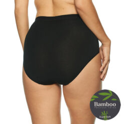 Lady Avenue Bambus Midi Sort Bagfra