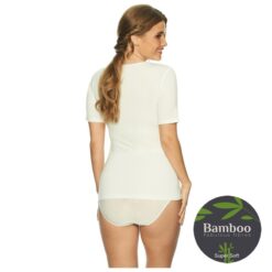Lady Avenue Bambus T-shirt Offwhite Bagfra