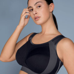 Anita Extreme Control Plus Sports Bh Black/Anthracite