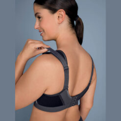 Anita Extreme Control Plus Sports Bh Black/Anthracite Bagfra