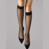 Wolford Satin Touch 20 Knæstrømper Sort