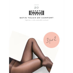 Wolford Satin Touch 20 Strømpebuks Sort