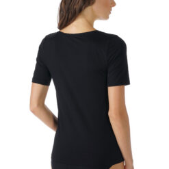 Mey Organic T Shirt Sort Bagfra