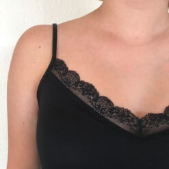 Mey Luise Underkjole M. Blonde Black Zoom