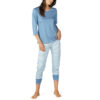 Mey Paula Pyjamas M. 34 ærme Faded Blue