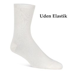 Kt Strømper Ankel Strømpe Uden Elastik I Bomuld Offwhite