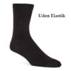 Kt Strømper Ankel Strømpe Uden Elastik I Bomuld Sort