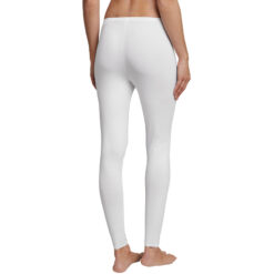Schiesser Luxury Leggings Hvid Bagfra