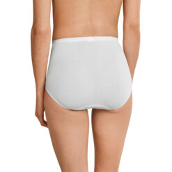 Schiesser Luxury Maxi Trusse Hvid Bagfra