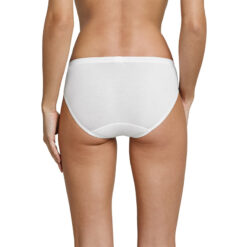 Schiesser Luxury New Rio Trusse Hvid Bagfra