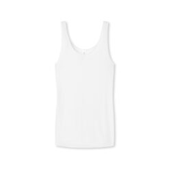 Schiesser Luxury Undertrøje M. Bred Strop Hvid2