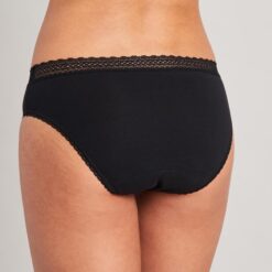 schiesser secret care lace period tai trusse 2 pak sort bagfra