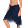 wiki 2 in 1 mesh skirt midnight