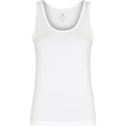 jbs of denmark organic bamboo undertrøje m. bred strop hvid