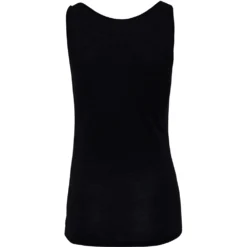 jbs of denmark organic wool undertrøje m. bred strop sort