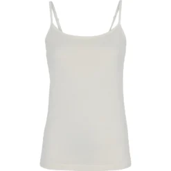 jbs of denmark organic wool undertrøje m. smal strop ivory