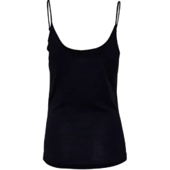 jbs of denmark organic wool undertrøje m. smal strop sort