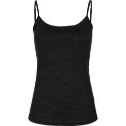 jbs of denmark organic wool undertrøje m. smal strop sort