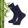 trofe bamboo ankel strømper 2 pak marine