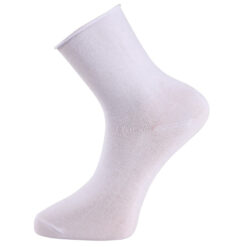 trofe comfort cotton ankel strømpe hvid