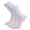 trofe cotton ankel strømper 3 pak hvid