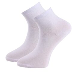 trofe cotton quarter strømper 2 pak hvid