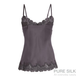 lady avenue pure silk de luxe camisole graphite bagfra