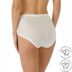 mey exquisite maxi trusse hvid bagfra