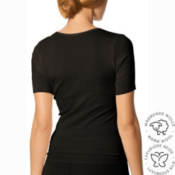 mey exquisite t shirt m. kort Ærme sort bagfra